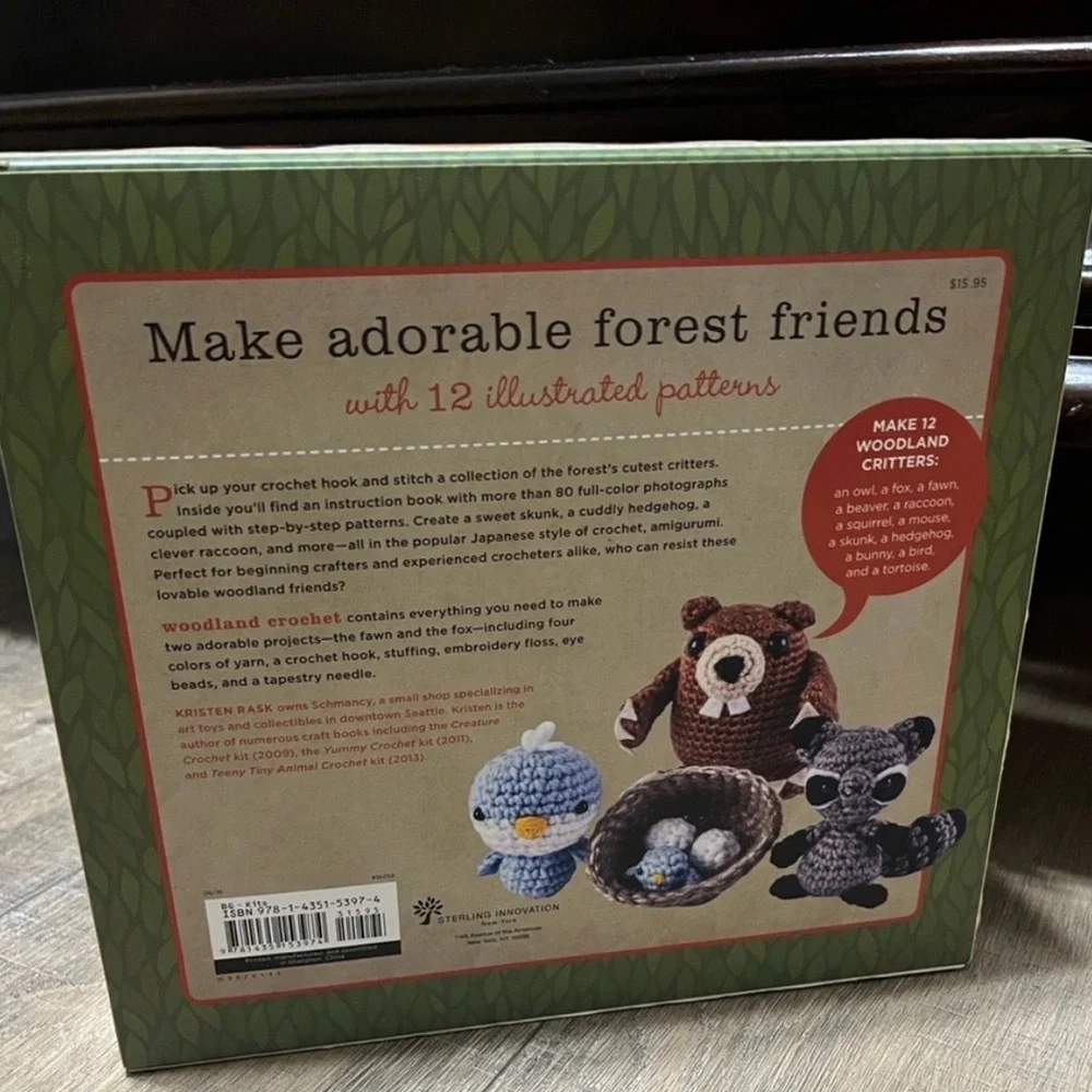 Woodland Crochet Kit - Adorable Animal Projects